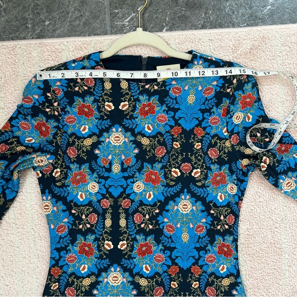 NWT Farm Rio Arabesque Floral Jersey Midi-Dress Size Small - Picture 11 of 16